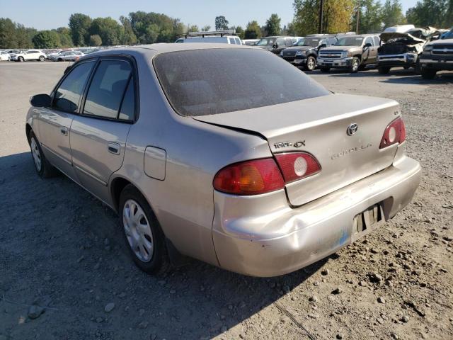 Photo 3 from auction – 2002 TOYOTA COROLLA CE with VIN 1NXBR12E32Z651417