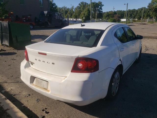 Photo 4 from auction – 2012 DODGE AVENGER SE with VIN 1C3CDZAB6CN265605