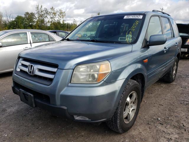 Photo 2 from auction – 2007 HONDA PILOT EXL with VIN 2HKYF185X7H500848
