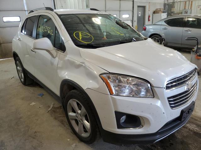 CHEVROLET TRAX LTZ 2015 with VIN KL7CJTSB6FB111740 - Photo from auction