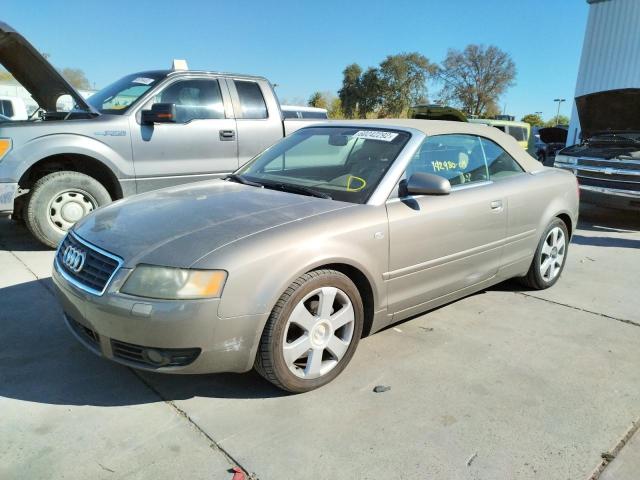 Photo 2 from auction – 2004 AUDI A4 1.8 CAB with VIN WAUAC48H74K004292