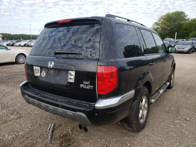 Photo 4 from auction – 2004 HONDA PILOT EXL with VIN 2HKYF18594H521685
