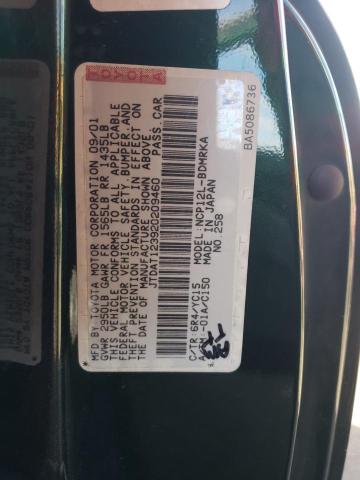 Photo 10 from auction – 2002 TOYOTA ECHO with VIN JTDAT123920209460