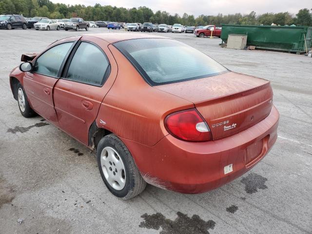 Photo 3 from auction – 2000 DODGE NEON with VIN 1B3ES46C7YD698542