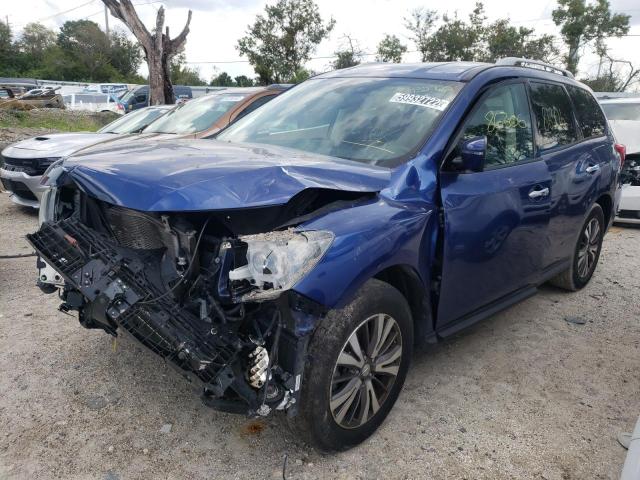 Photo 2 from auction – 2018 NISSAN PATHFINDER with VIN 5N1DR2MN8JC604514