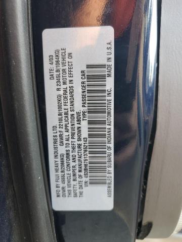Photo 10 from auction – 2003 SUBARU LEGACY OUT with VIN 4S3BH675137652143