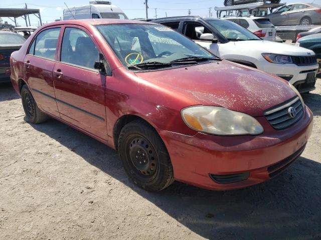 TOYOTA COROLLA CE 2004 with VIN 1NXBR32E24Z281723 - Photo from auction