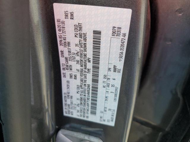 Photo 10 from auction – 2014 FORD ESCAPE S with VIN 1FMCU0F73EUA65295