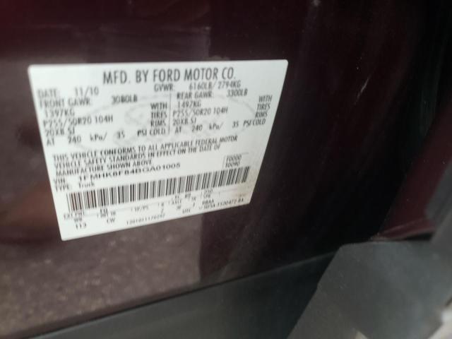 Photo 10 from auction – 2011 FORD EXPLORER L with VIN 1FMHK8F84BGA01005