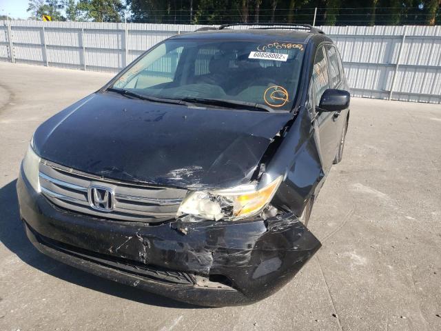Photo 9 from auction – 2013 HONDA ODYSSEY with VIN 5FNRL5H64DB023695