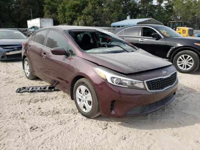 KIA FORTE LX 2017 with VIN 3KPFK4A78HE118405 - Photo from auction