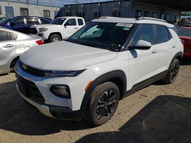 CHEVROLET TRAILBLAZE 2021 with VIN KL79MPS2XMB147954 - Photo from auction