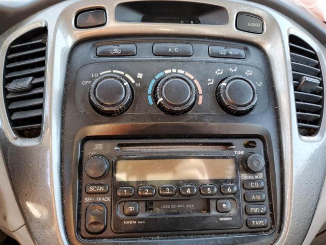 Photo 9 from auction – 2001 TOYOTA HIGHLANDER with VIN JTEGD21A110017215