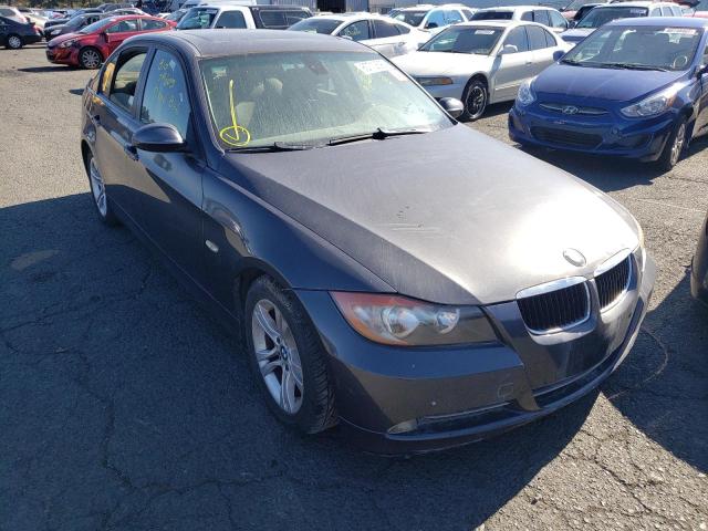 BMW 328 I 2008 with VIN WBAVA33528KX85940 - Photo from auction