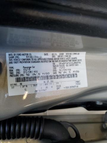 Photo 10 from auction – 2015 FORD FOCUS SE with VIN 1FADP3F21FL353710