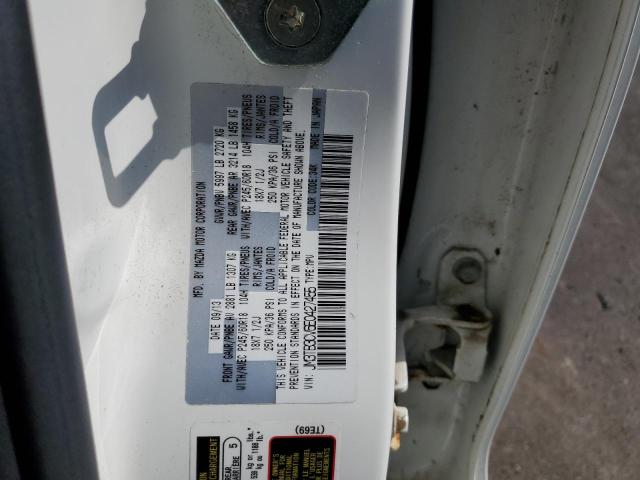 Photo 10 from auction – 2014 MAZDA CX-9 TOURI with VIN JM3TB3CV6E0427455