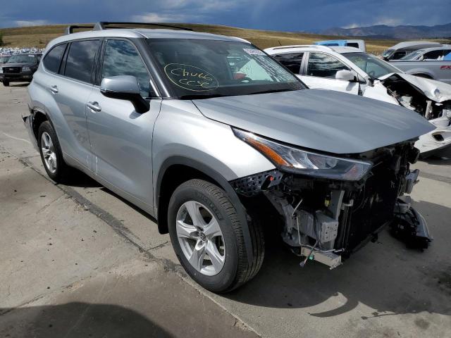 TOYOTA HIGHLANDER 2020 with VIN 5TDBZRBH2LS037588 - Photo from auction