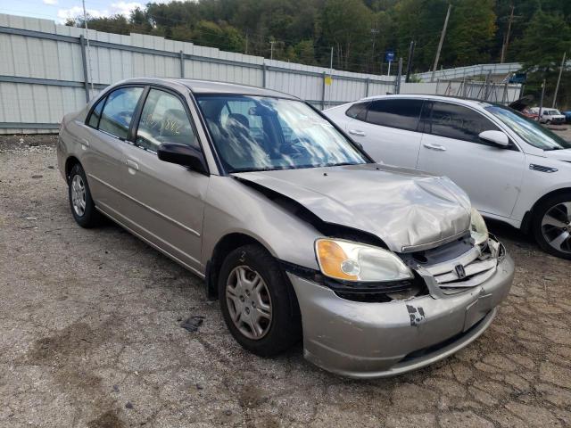 HONDA CIVIC 2002 with VIN 2HGES165X2H576400 - Photo from auction