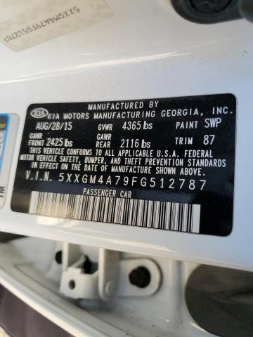 Photo 10 from auction – 2015 KIA OPTIMA LX with VIN 5XXGM4A79FG512787