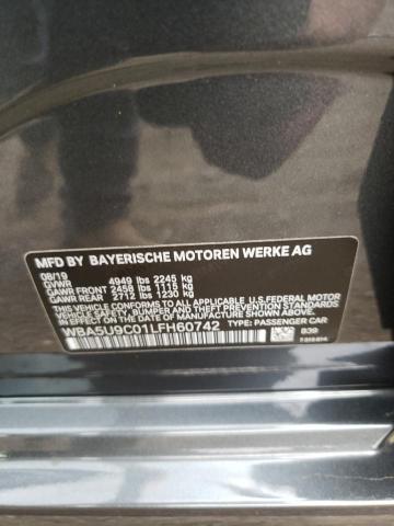 Photo 10 from auction – 2020 BMW M340XI with VIN WBA5U9C01LFH60742