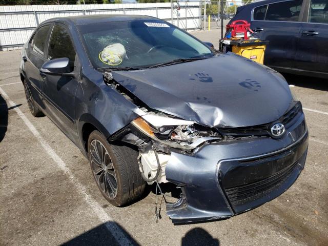 TOYOTA COROLLA L 2014 with VIN 5YFBURHE1EP015251 - Photo from auction
