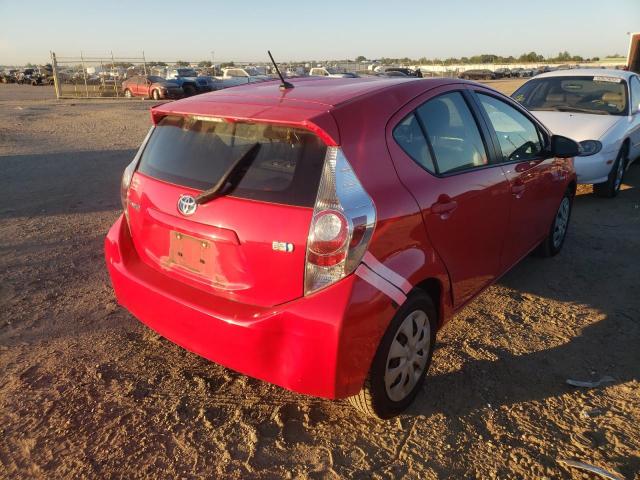 Photo 4 from auction – 2012 TOYOTA PRIUS C with VIN JTDKDTB32C1003034
