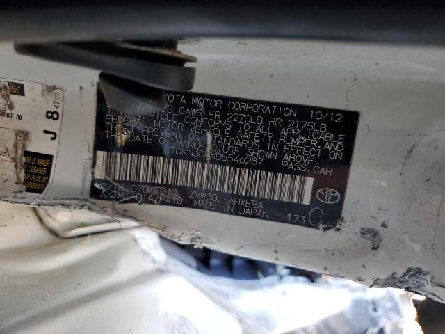Photo 10 from auction – 2013 TOYOTA PRIUS with VIN JTDKN3DUXD5546287