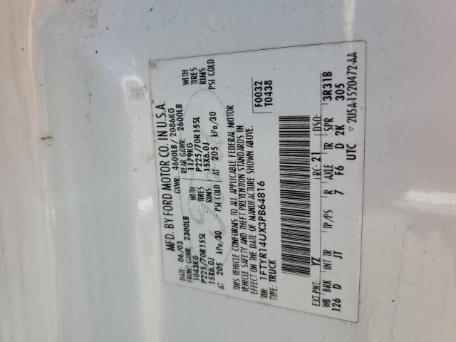 Photo 10 from auction – 2003 FORD RANGER SUP with VIN 1FTYR14UX3PB64816