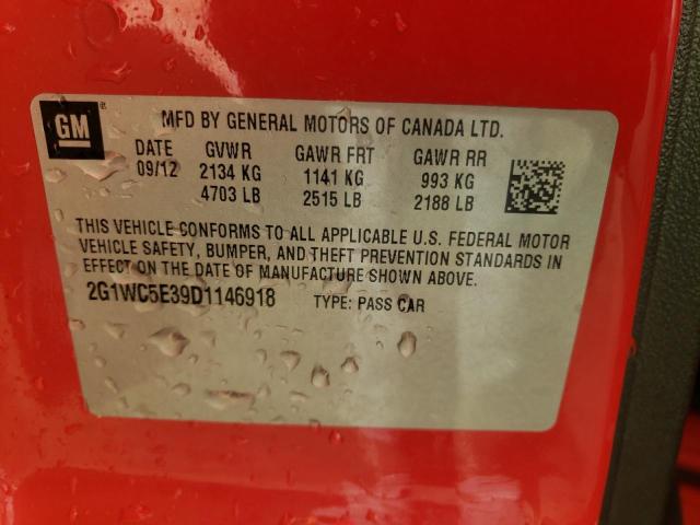 Photo 10 from auction – 2013 CHEVROLET IMPALA LTZ with VIN 2G1WC5E39D1146918