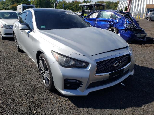 INFINITI Q50 BASE 2014 with VIN JN1BV7AR0EM682199 - Photo from auction