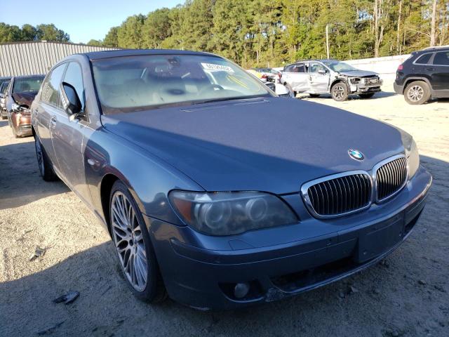 BMW 750 LI 2008 with VIN WBAHN83568DT82997 - Photo from auction