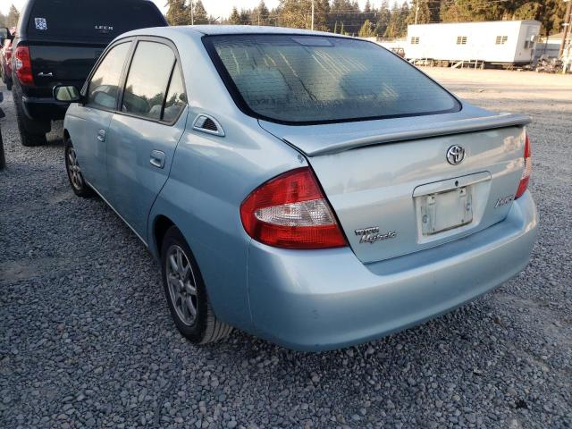 Zdjęcie 3 z aukcji – 2003 TOYOTA PRIUS z VIN JT2BK12U730079320