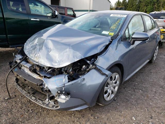 Photo 2 from auction – 2020 TOYOTA COROLLA LE with VIN 5YFEPRAE6LP127720