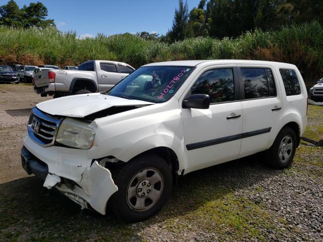 Photo 2 from auction – 2013 HONDA PILOT LX with VIN 5FNYF4H29DB077178