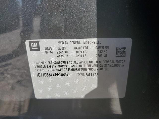 Photo 10 from auction – 2015 CHEVROLET MALIBU 2LT with VIN 1G11D5SLXFF168479