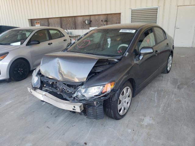 Photo 2 from auction – 2011 HONDA CIVIC LX with VIN 19XFA1F58BE049327