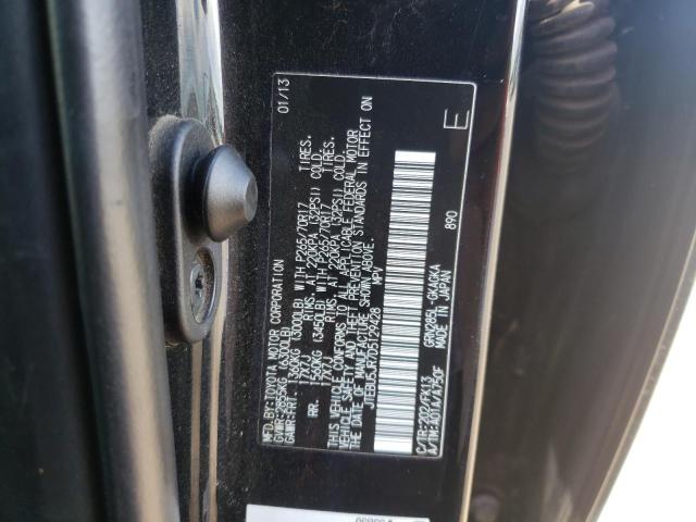 Photo 10 from auction – 2013 TOYOTA 4RUNNER SR with VIN JTEBU5JR7D5129428