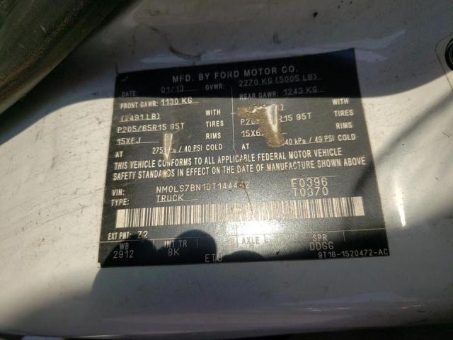 Photo 10 from auction – 2013 FORD TRANSIT CO with VIN NM0LS7BN1DT144442