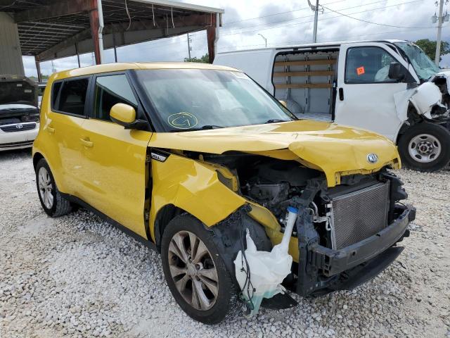 KIA SOUL + 2015 with VIN KNDJP3A59F7223049 - Photo from auction