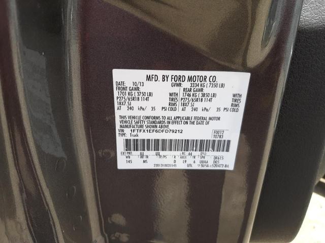 Photo 10 from auction – 2013 FORD F150 SUPER with VIN 1FTFX1EF6DFD79212