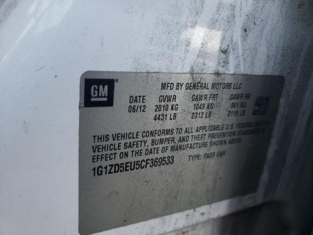 Photo 10 from auction – 2012 CHEVROLET MALIBU 2LT with VIN 1G1ZD5EU5CF369533