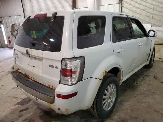 Photo 4 from auction – 2008 MERCURY MARINER PR with VIN 4M2CU97138KJ50120