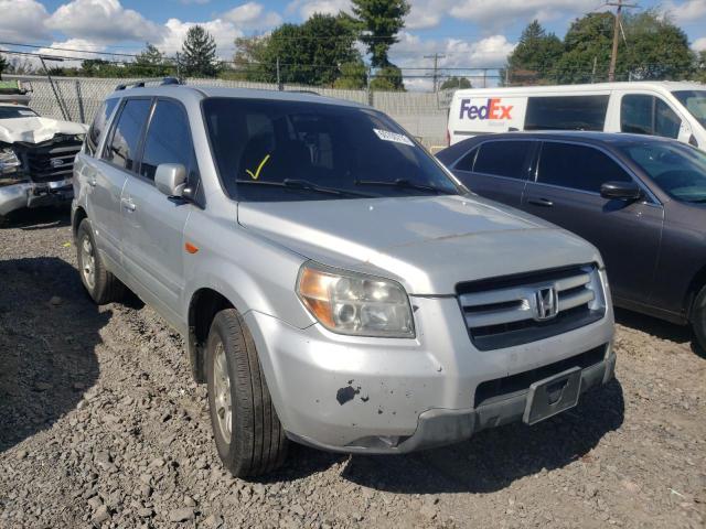 HONDA PILOT EX 2006 with VIN 2HKYF18666H000676 - Photo from auction