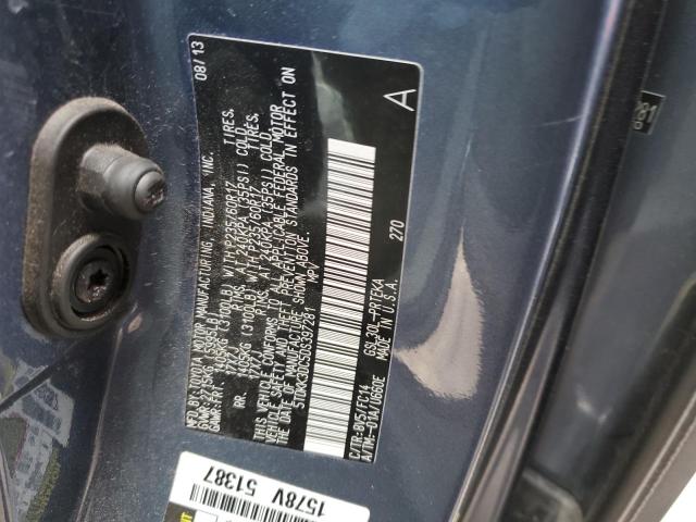 Photo 10 from auction – 2013 TOYOTA SIENNA LE with VIN 5TDKK3DC5DS397281