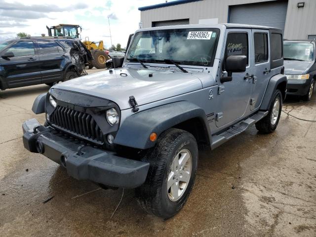 Photo 2 from auction – 2015 JEEP WRANGLER U with VIN 1C4BJWDG2FL626561