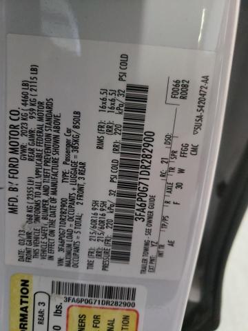 Photo 10 from auction – 2013 FORD FUSION S with VIN 3FA6P0G71DR282900