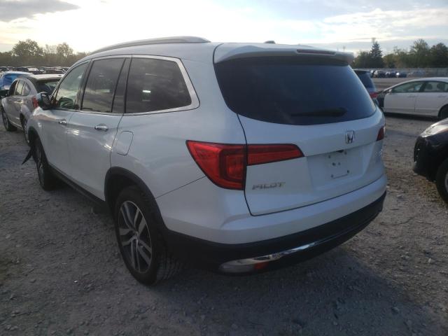 Photo 3 from auction – 2017 HONDA PILOT ELIT with VIN 5FNYF6H02HB050095