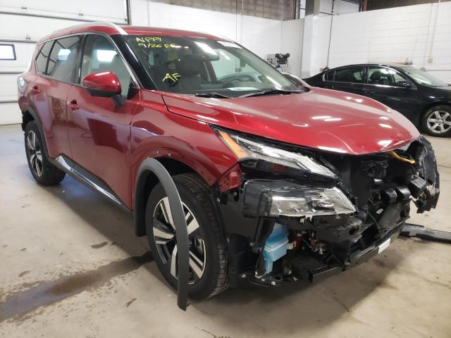 NISSAN ROGUE SL 2021 with VIN 5N1AT3CB8MC825326 - Photo from auction