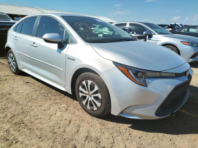 TOYOTA COROLLA LE 2021 with VIN JTDEAMDE1MJ004557 - Photo from auction