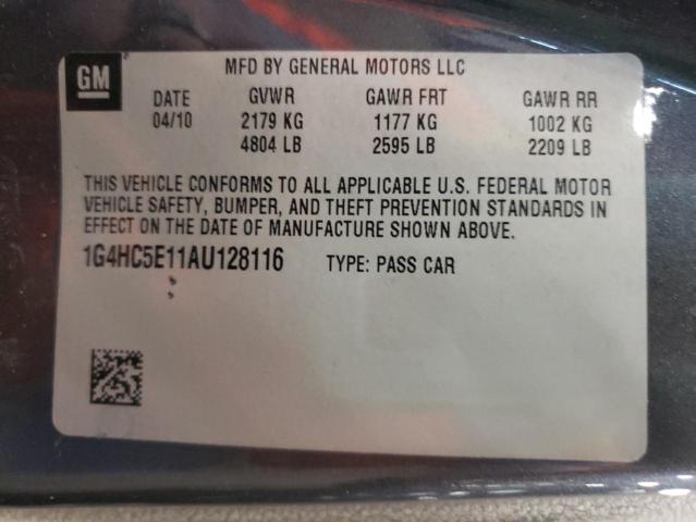 Photo 10 from auction – 2010 BUICK LUCERNE CX with VIN 1G4HC5E11AU128116